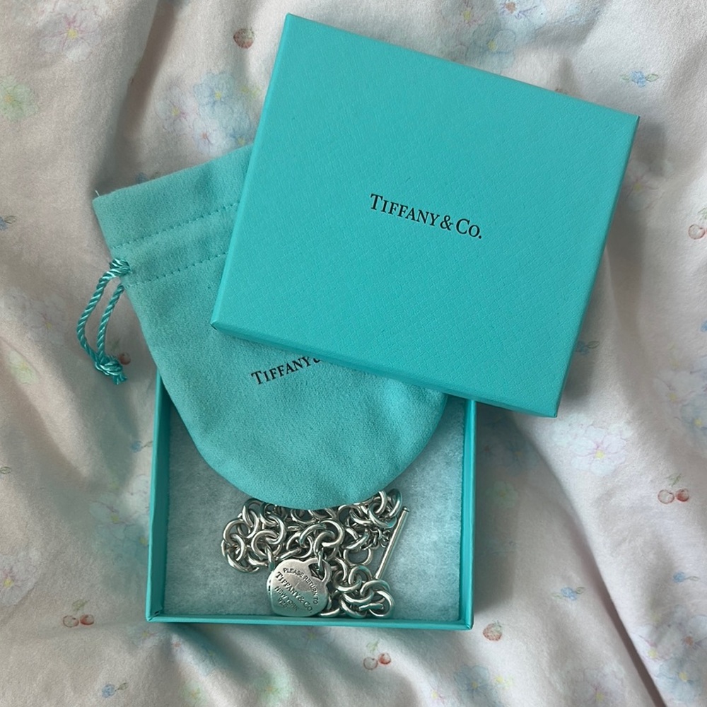 Tiffany & Co. Silver return to Tiffany necklace